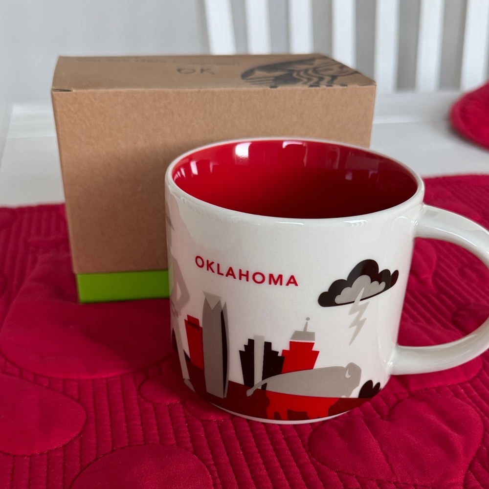 Oklahoma Starbucks You Are Here Collection